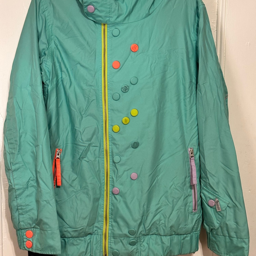 Rare Vintage Oakley Gretchen Bleiler Kulture Jacket Snowboarding Jacket Size M